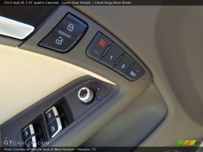 Cuvee Silver Metallic / Velvet Beige/Moor Brown 2014 Audi A5 2.0T quattro Cabriolet
