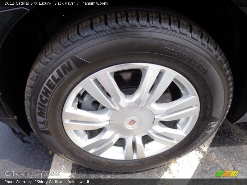 Black Raven / Titanium/Ebony 2012 Cadillac SRX Luxury