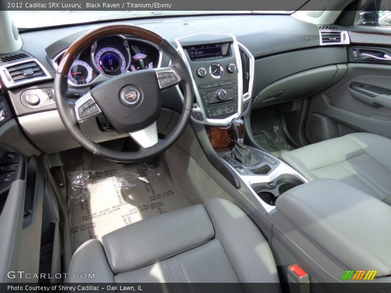 Black Raven / Titanium/Ebony 2012 Cadillac SRX Luxury