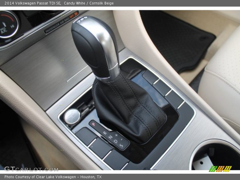 Candy White / Cornsilk Beige 2014 Volkswagen Passat TDI SE