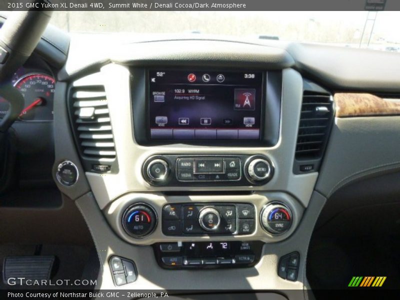 Controls of 2015 Yukon XL Denali 4WD