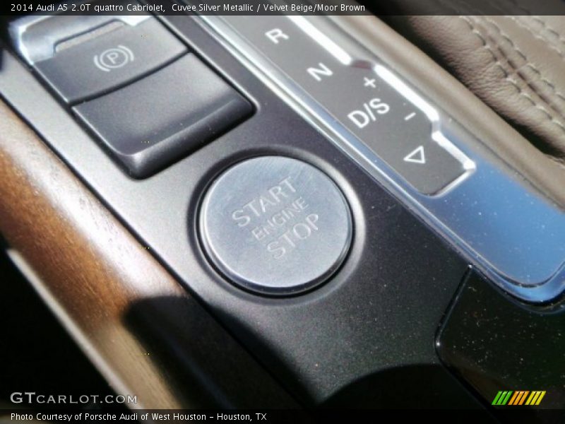 Cuvee Silver Metallic / Velvet Beige/Moor Brown 2014 Audi A5 2.0T quattro Cabriolet