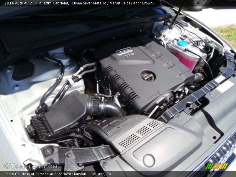 Cuvee Silver Metallic / Velvet Beige/Moor Brown 2014 Audi A5 2.0T quattro Cabriolet