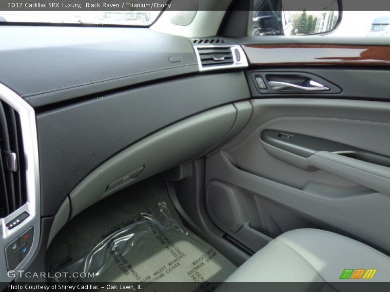 Black Raven / Titanium/Ebony 2012 Cadillac SRX Luxury