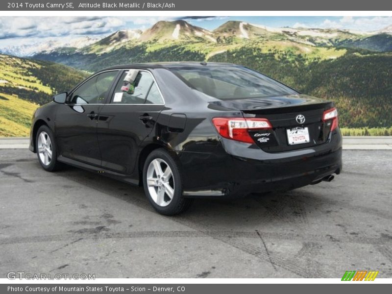 Attitude Black Metallic / Black/Ash 2014 Toyota Camry SE