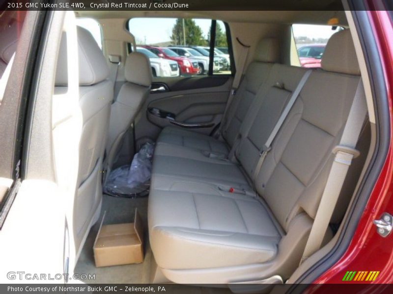 Crystal Red Tintcoat / Cocoa/Dune 2015 GMC Yukon SLE 4WD