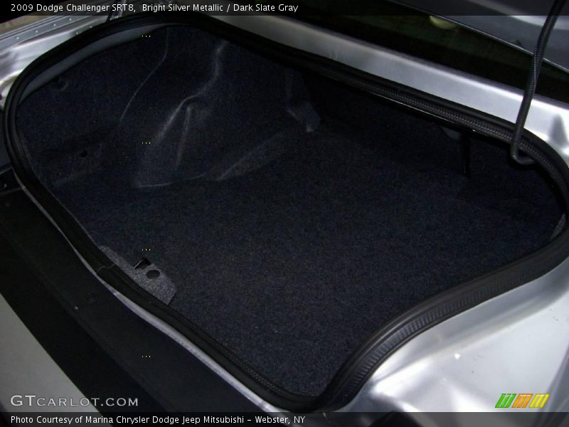 Bright Silver Metallic / Dark Slate Gray 2009 Dodge Challenger SRT8