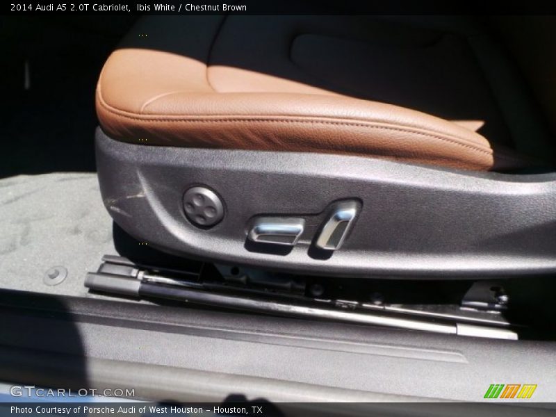 Ibis White / Chestnut Brown 2014 Audi A5 2.0T Cabriolet