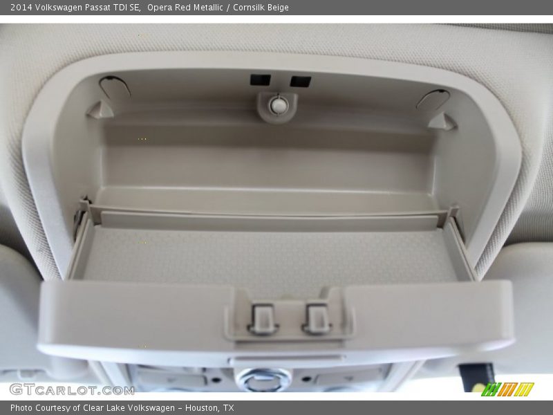 Opera Red Metallic / Cornsilk Beige 2014 Volkswagen Passat TDI SE