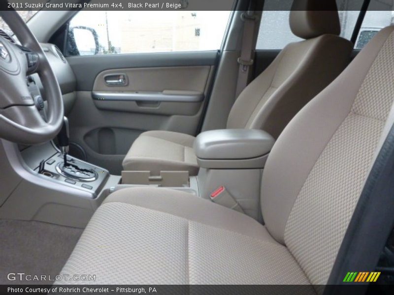 Black Pearl / Beige 2011 Suzuki Grand Vitara Premium 4x4
