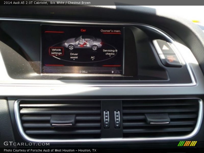 Ibis White / Chestnut Brown 2014 Audi A5 2.0T Cabriolet