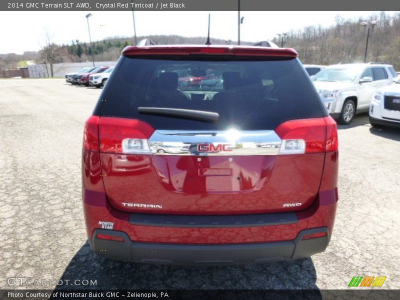 Crystal Red Tintcoat / Jet Black 2014 GMC Terrain SLT AWD