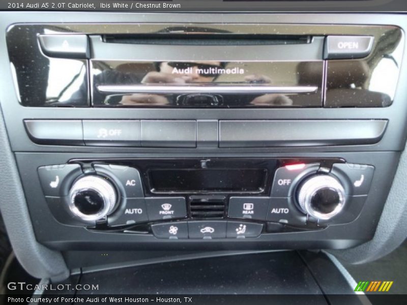 Ibis White / Chestnut Brown 2014 Audi A5 2.0T Cabriolet