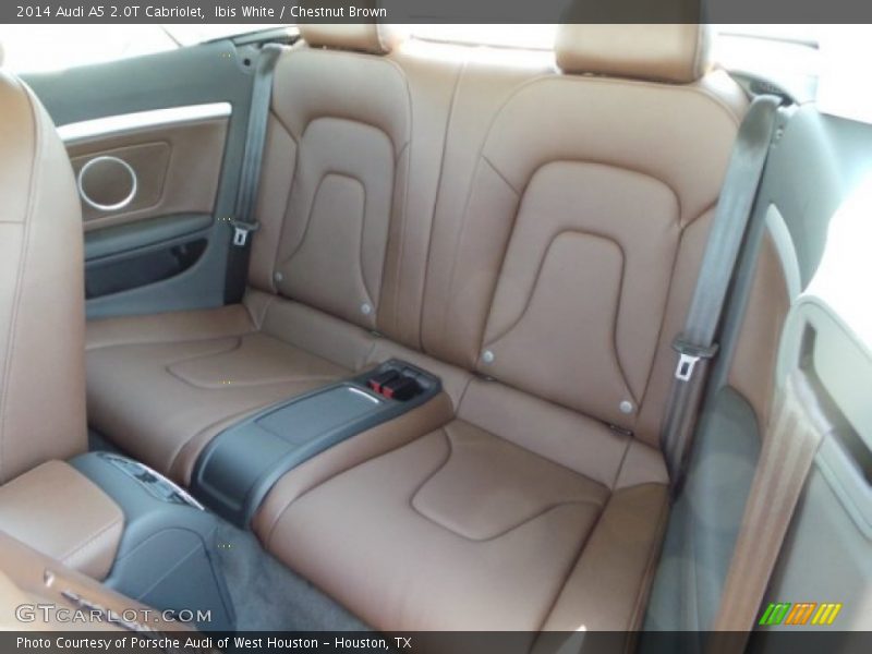 Ibis White / Chestnut Brown 2014 Audi A5 2.0T Cabriolet