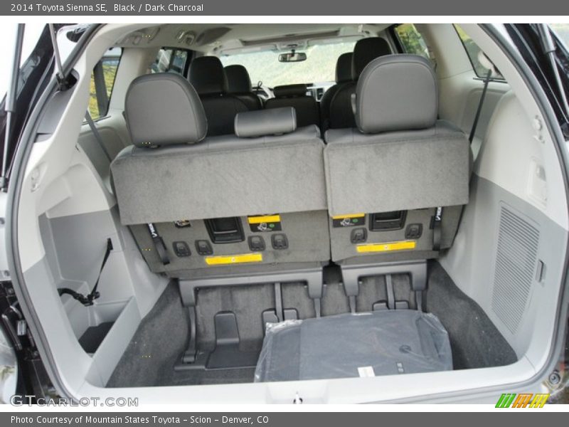  2014 Sienna SE Trunk