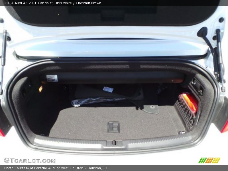 Ibis White / Chestnut Brown 2014 Audi A5 2.0T Cabriolet