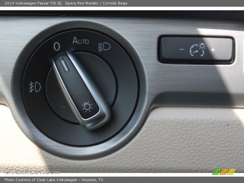Opera Red Metallic / Cornsilk Beige 2014 Volkswagen Passat TDI SE