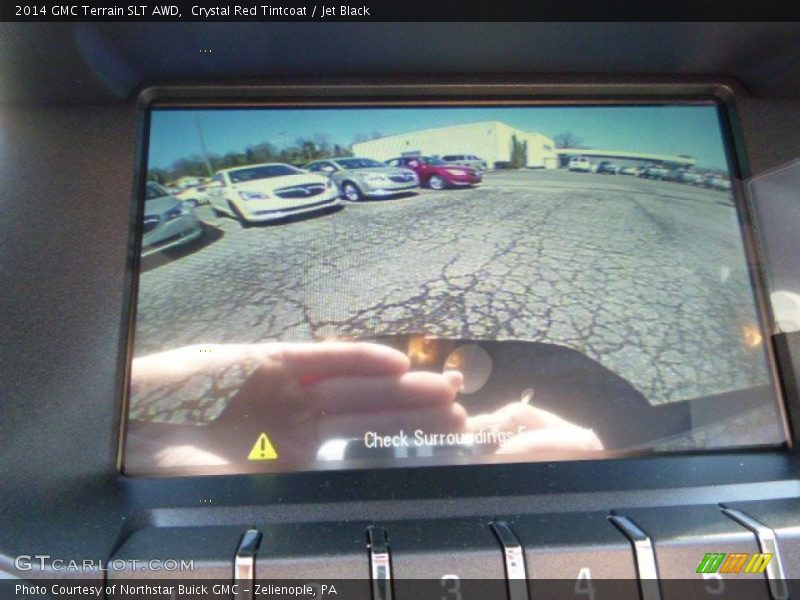 Crystal Red Tintcoat / Jet Black 2014 GMC Terrain SLT AWD