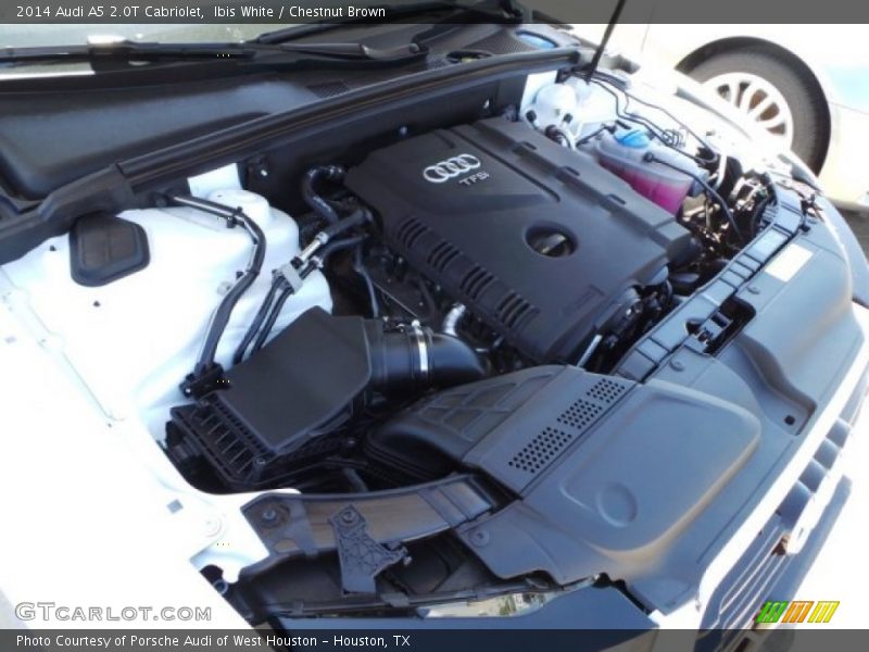 Ibis White / Chestnut Brown 2014 Audi A5 2.0T Cabriolet