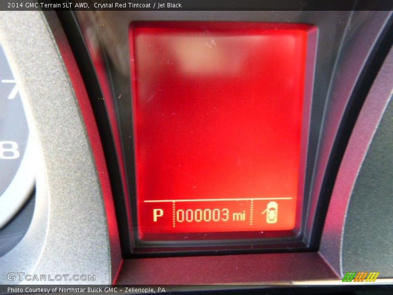 Crystal Red Tintcoat / Jet Black 2014 GMC Terrain SLT AWD