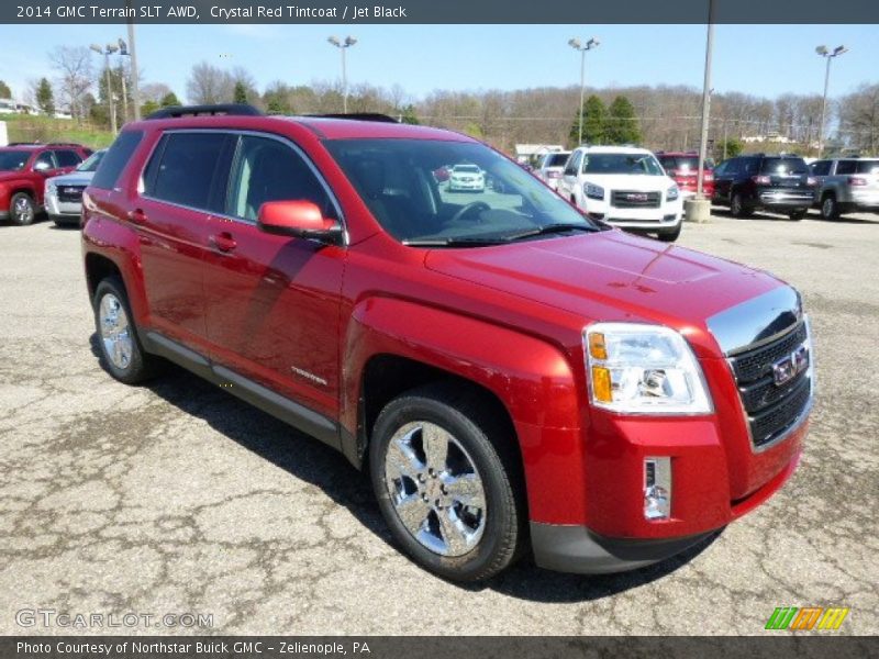 Front 3/4 View of 2014 Terrain SLT AWD