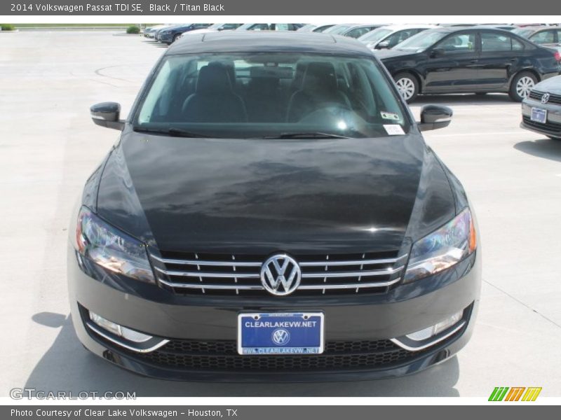 Black / Titan Black 2014 Volkswagen Passat TDI SE