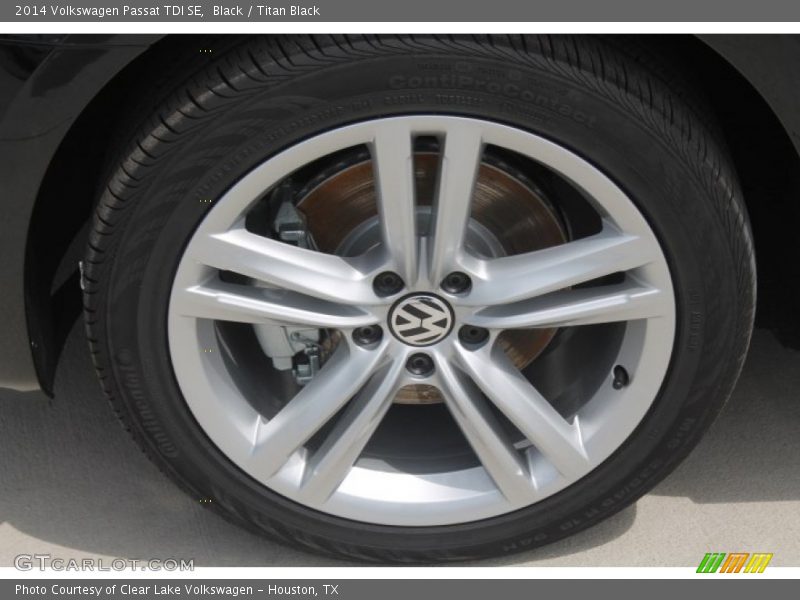Black / Titan Black 2014 Volkswagen Passat TDI SE