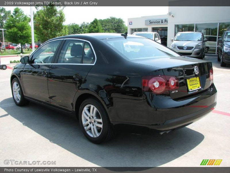 Black Uni / Art Grey 2009 Volkswagen Jetta TDI Sedan