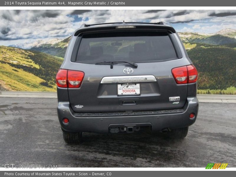 Magnetic Gray Metallic / Graphite 2014 Toyota Sequoia Platinum 4x4