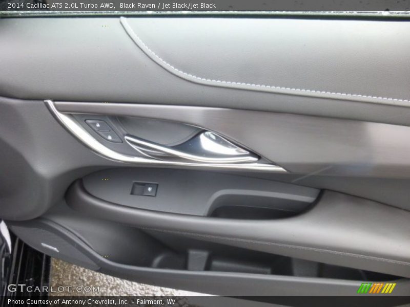 Black Raven / Jet Black/Jet Black 2014 Cadillac ATS 2.0L Turbo AWD