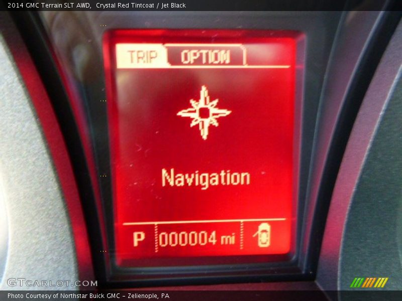Crystal Red Tintcoat / Jet Black 2014 GMC Terrain SLT AWD