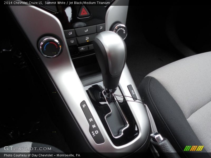 Summit White / Jet Black/Medium Titanium 2014 Chevrolet Cruze LS