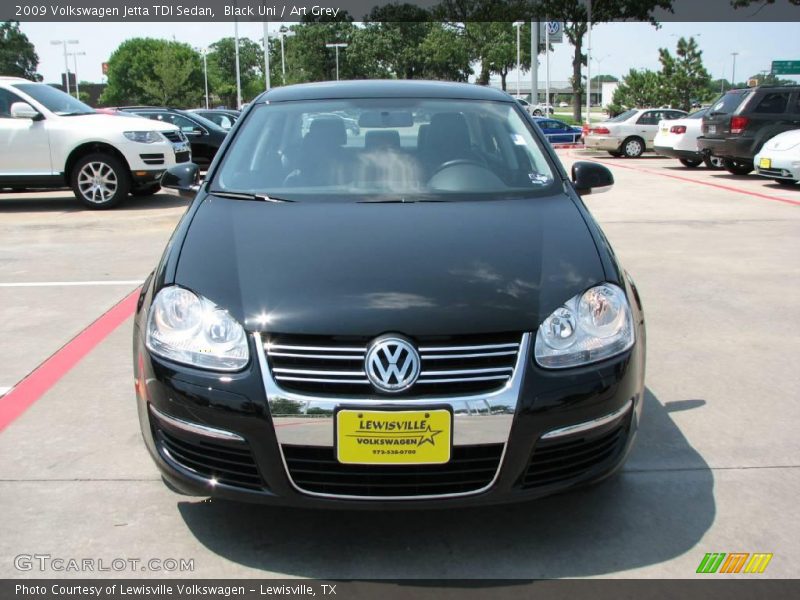 Black Uni / Art Grey 2009 Volkswagen Jetta TDI Sedan