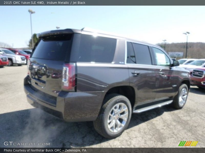 Iridium Metallic / Jet Black 2015 GMC Yukon SLE 4WD