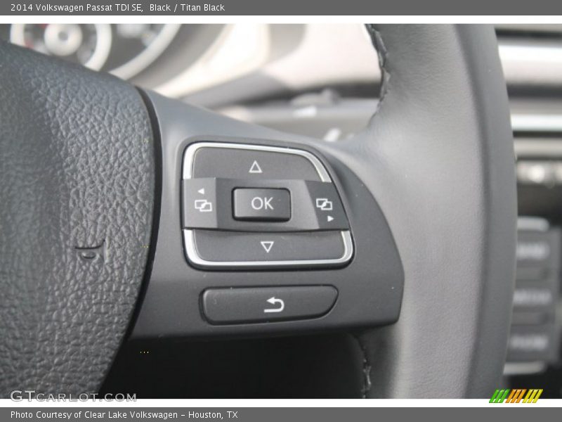 Black / Titan Black 2014 Volkswagen Passat TDI SE