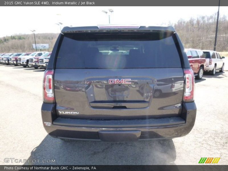 Iridium Metallic / Jet Black 2015 GMC Yukon SLE 4WD