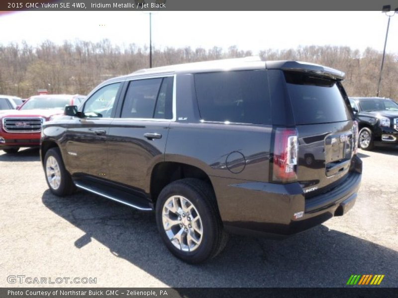 Iridium Metallic / Jet Black 2015 GMC Yukon SLE 4WD