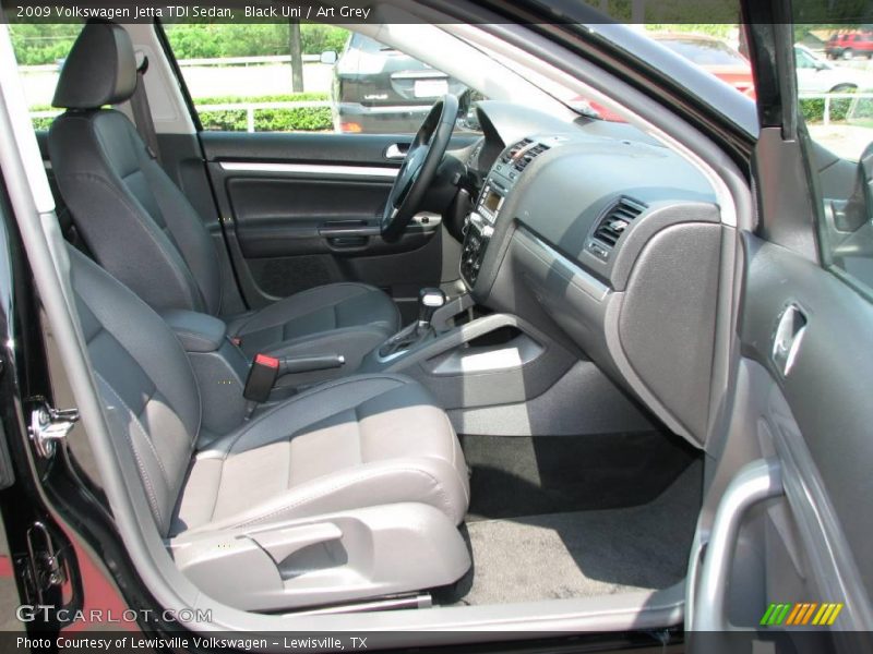 Black Uni / Art Grey 2009 Volkswagen Jetta TDI Sedan