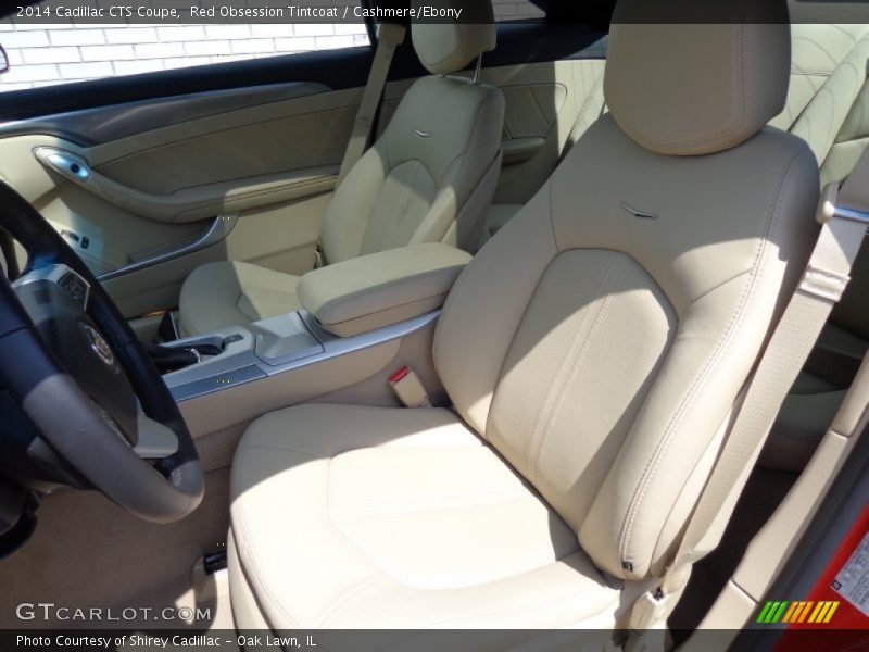 Red Obsession Tintcoat / Cashmere/Ebony 2014 Cadillac CTS Coupe