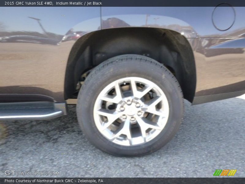 Iridium Metallic / Jet Black 2015 GMC Yukon SLE 4WD