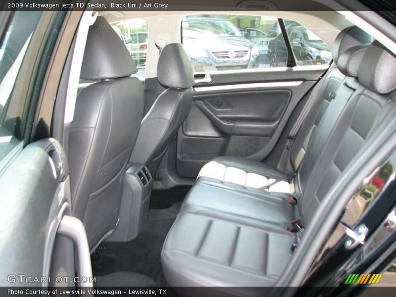 Black Uni / Art Grey 2009 Volkswagen Jetta TDI Sedan