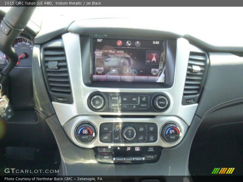 Iridium Metallic / Jet Black 2015 GMC Yukon SLE 4WD