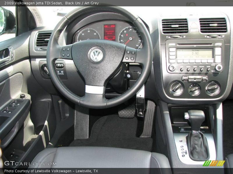 Black Uni / Art Grey 2009 Volkswagen Jetta TDI Sedan
