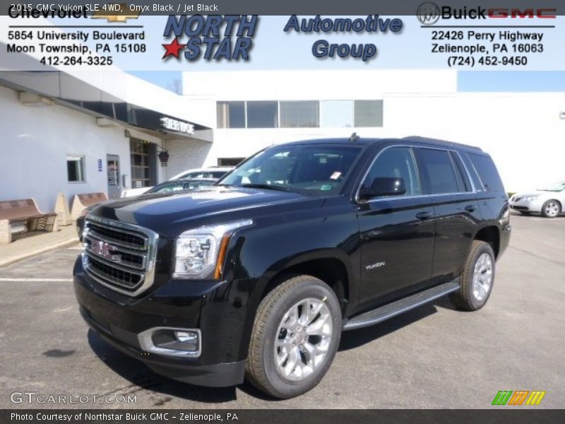 Onyx Black / Jet Black 2015 GMC Yukon SLE 4WD