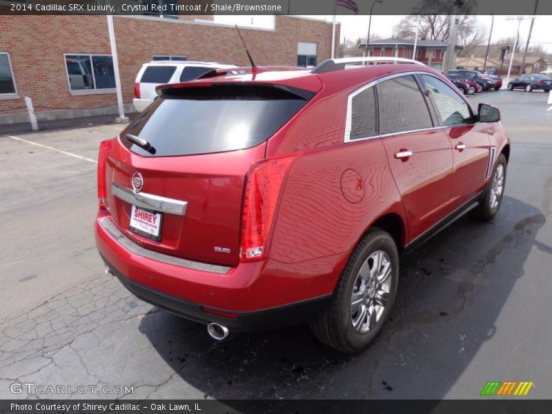 Crystal Red Tintcoat / Shale/Brownstone 2014 Cadillac SRX Luxury