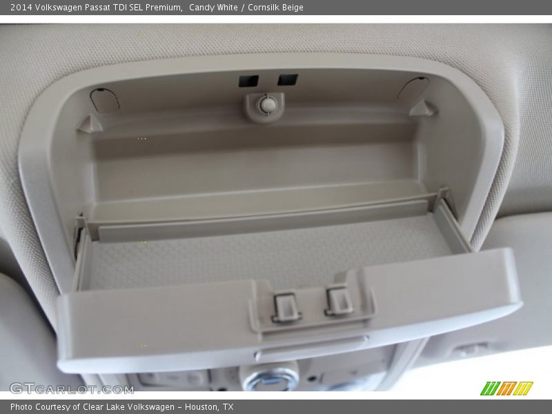 Candy White / Cornsilk Beige 2014 Volkswagen Passat TDI SEL Premium