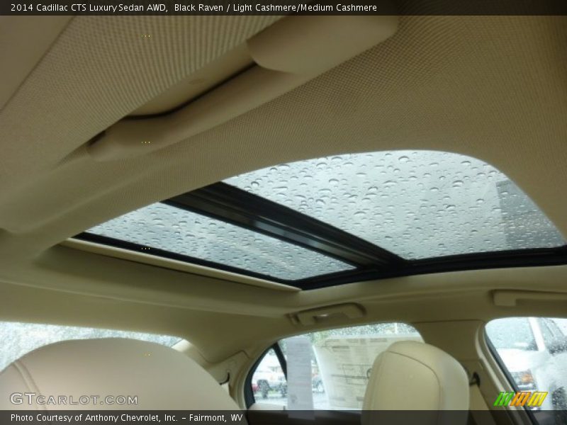Black Raven / Light Cashmere/Medium Cashmere 2014 Cadillac CTS Luxury Sedan AWD