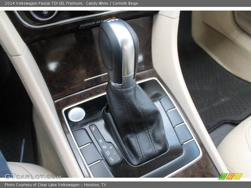 Candy White / Cornsilk Beige 2014 Volkswagen Passat TDI SEL Premium