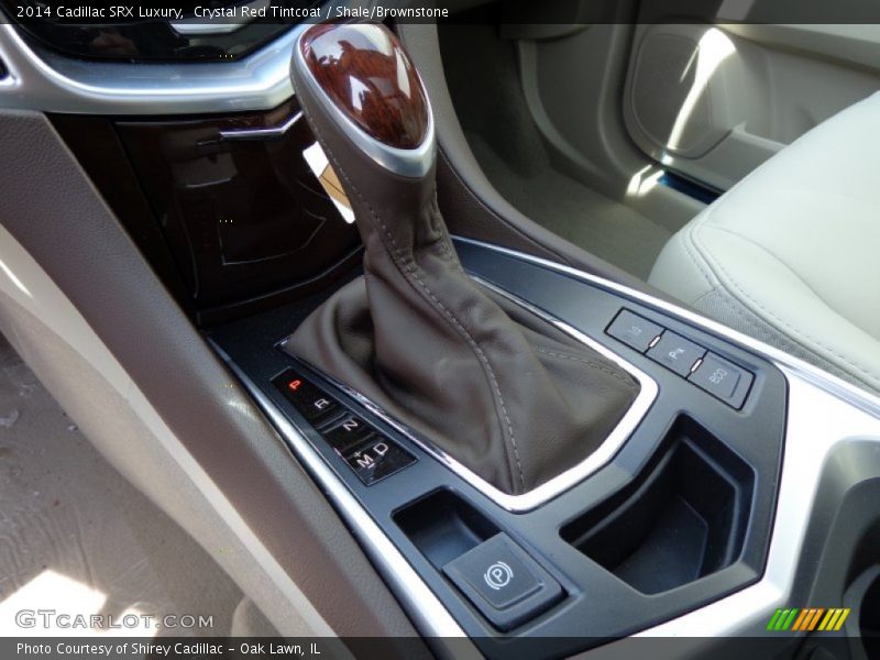 Crystal Red Tintcoat / Shale/Brownstone 2014 Cadillac SRX Luxury