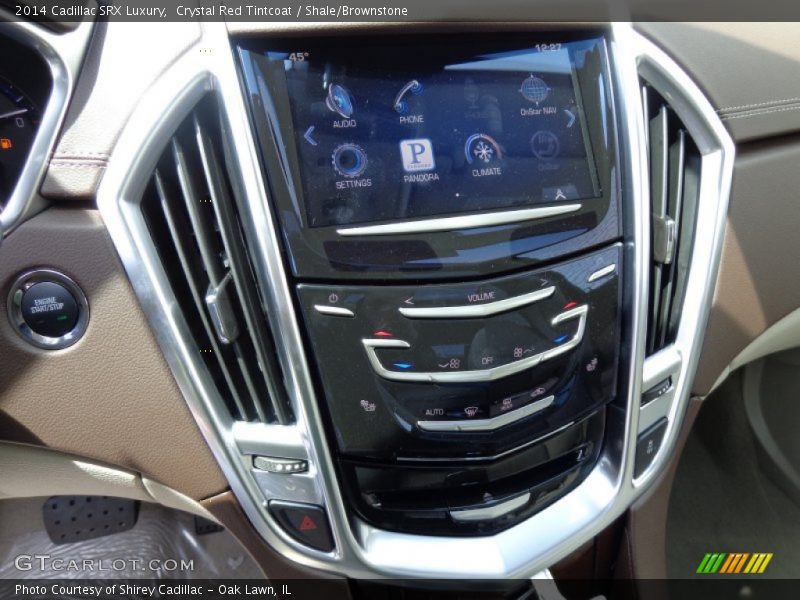 Crystal Red Tintcoat / Shale/Brownstone 2014 Cadillac SRX Luxury